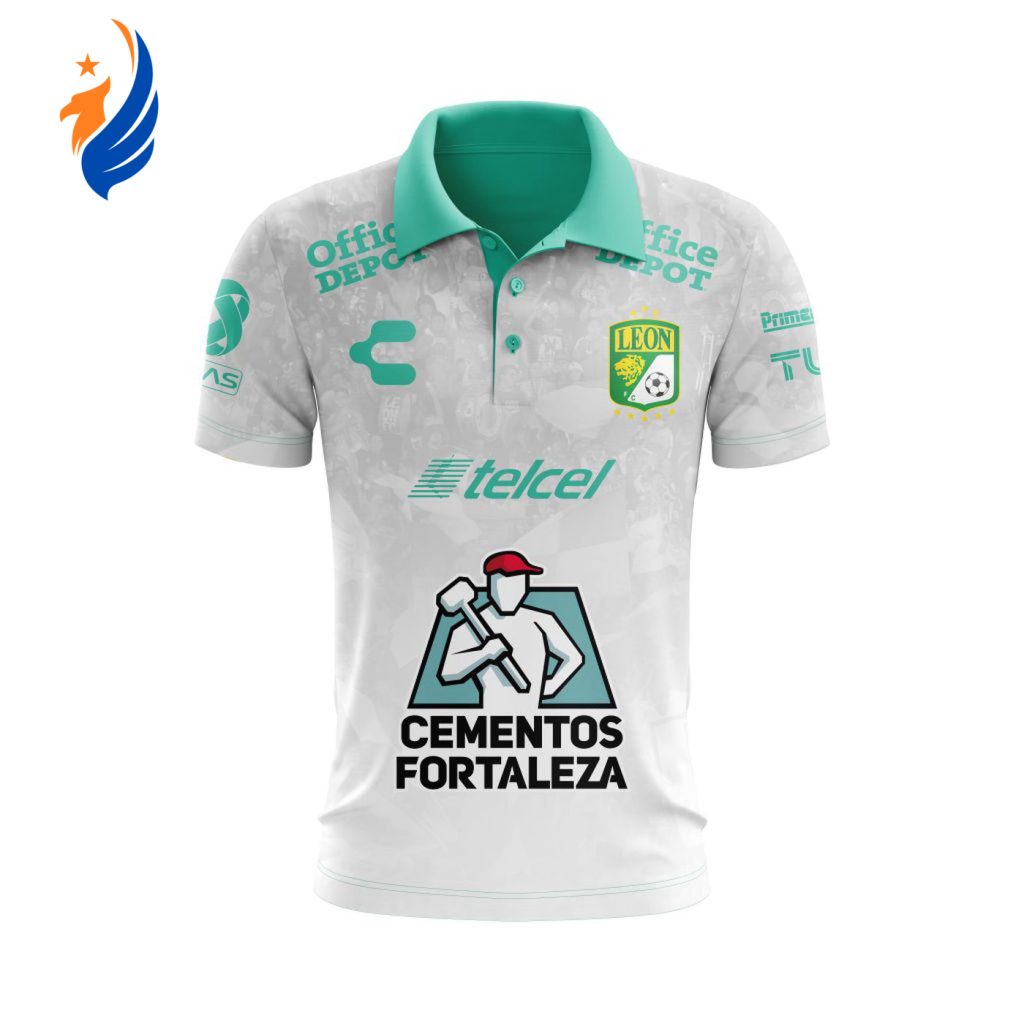 Personalise Liga MX Club León 2021/22 Away Polo Personalise Liga MX Club León 2021/22 Away Polo