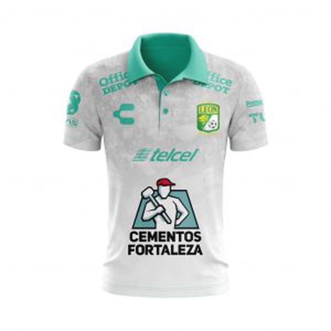 Personalise Liga MX Club León 2021/22 Away Polo