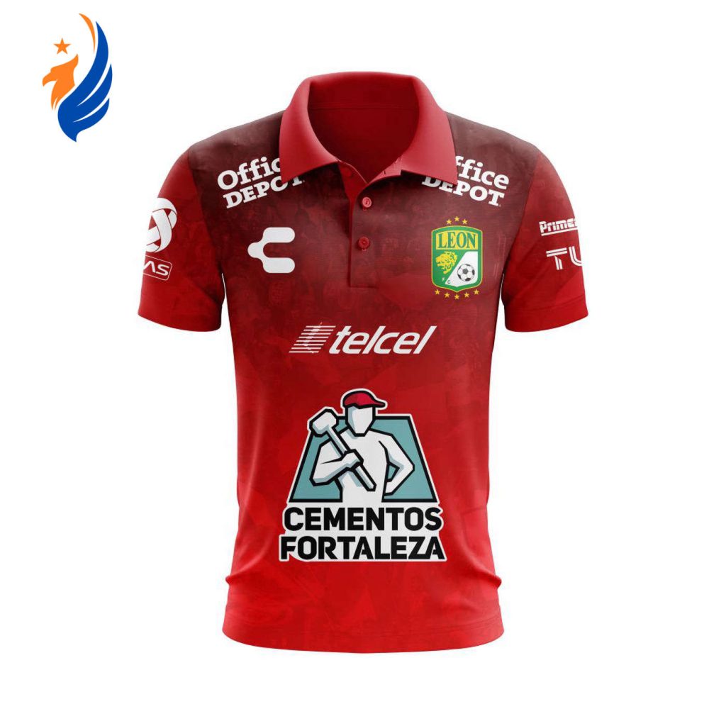 Personalise Liga MX Club León 2021/22 GK Polo Personalise Liga MX Club León 2021/22 GK Polo