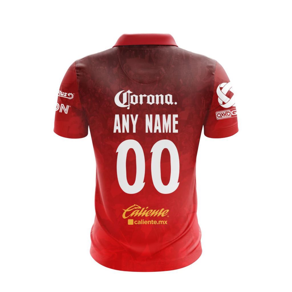 Personalise Liga MX Club León 2021/22 GK Polo Personalise Liga MX Club León 2021/22 GK Polo