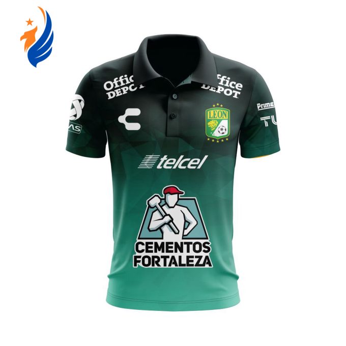 Personalise Liga MX Club León 2021/22 Home Polo
