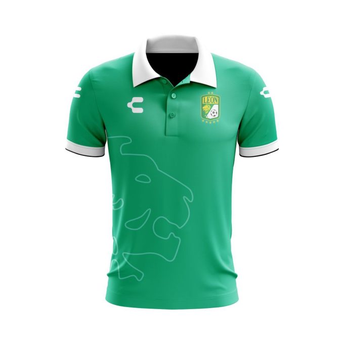 Personalise Liga MX Club Léon Fútbol 2021/22 Anniversary Polo