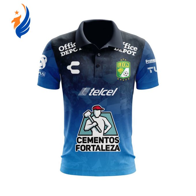 Personalise Liga MX Club León Fútbol 2021/22 GK Second Kit Polo