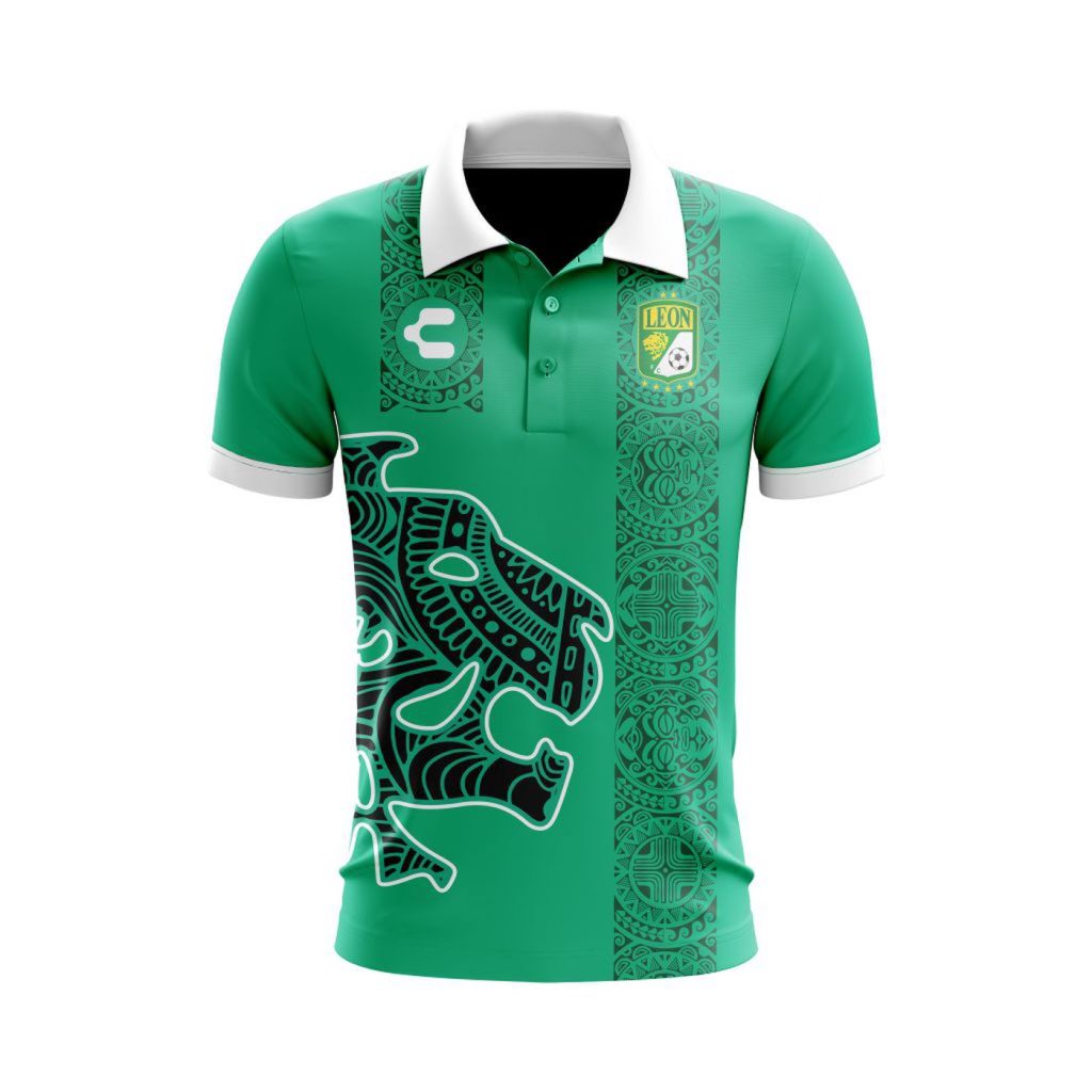 Personalise Liga MX Club León Mix Aztec Culture Concepts Polo Gift for Men Women Personalise Liga MX Club León Mix Aztec Culture Concepts Polo Gift for Men Women