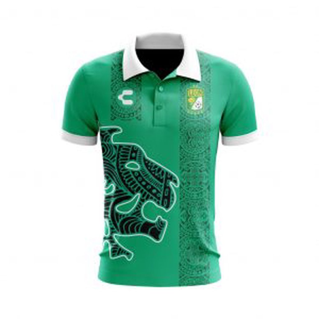 Personalise Liga MX Club León Mix Aztec Culture Concepts Polo Gift for Men Women Personalise Liga MX Club León Mix Aztec Culture Concepts Polo Gift for Men Women