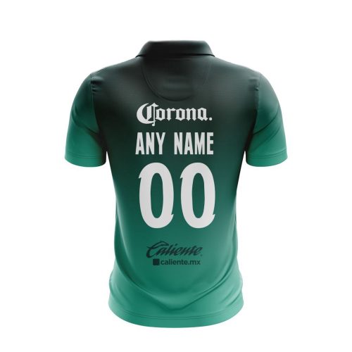 Personalise Liga MX Club León Mix Aztec Culture Concepts Polo Gift for Men Women