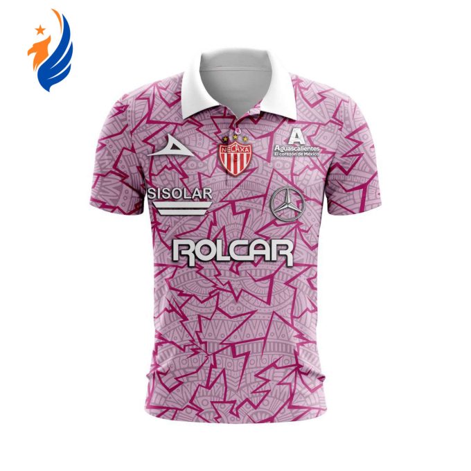 Personalise Liga MX Club Necaxa Fútbol Mix Aztec Culture Concepts Polo Gift for Men Women