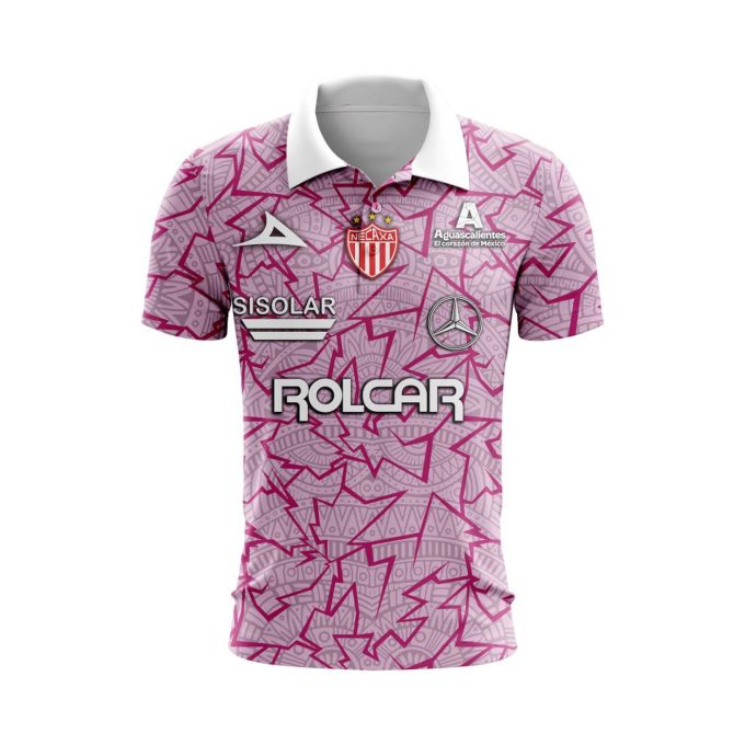 Personalise Liga MX Club Necaxa Fútbol Mix Aztec Culture Concepts Polo Gift for Men Women