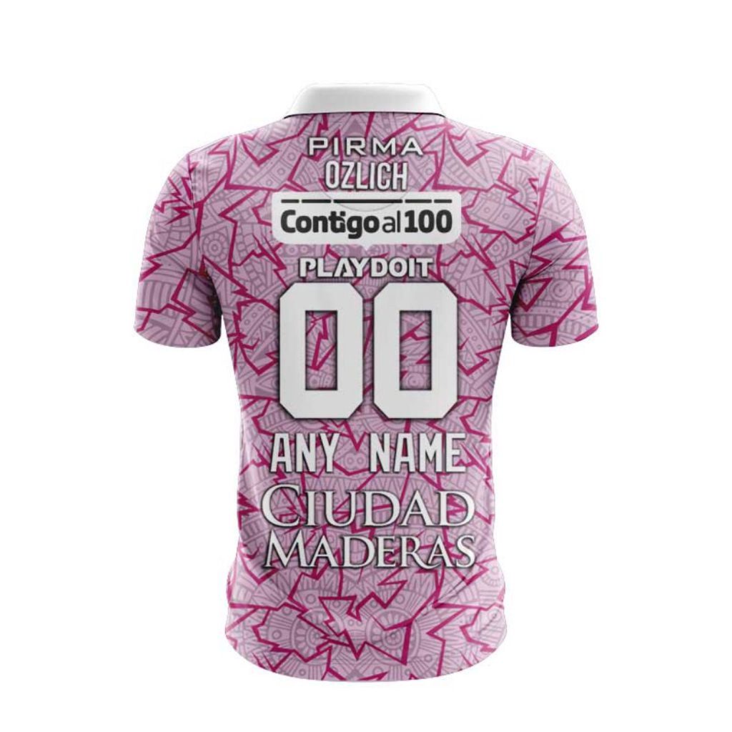 Personalise Liga MX Club Necaxa Fútbol Mix Aztec Culture Concepts Polo Gift for Men Women Personalise Liga MX Club Necaxa Fútbol Mix Aztec Culture Concepts Polo Gift for Men Women