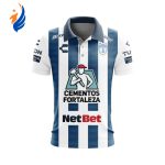 Personalise Liga MX Club Pachuca 2021/22 Home Polo