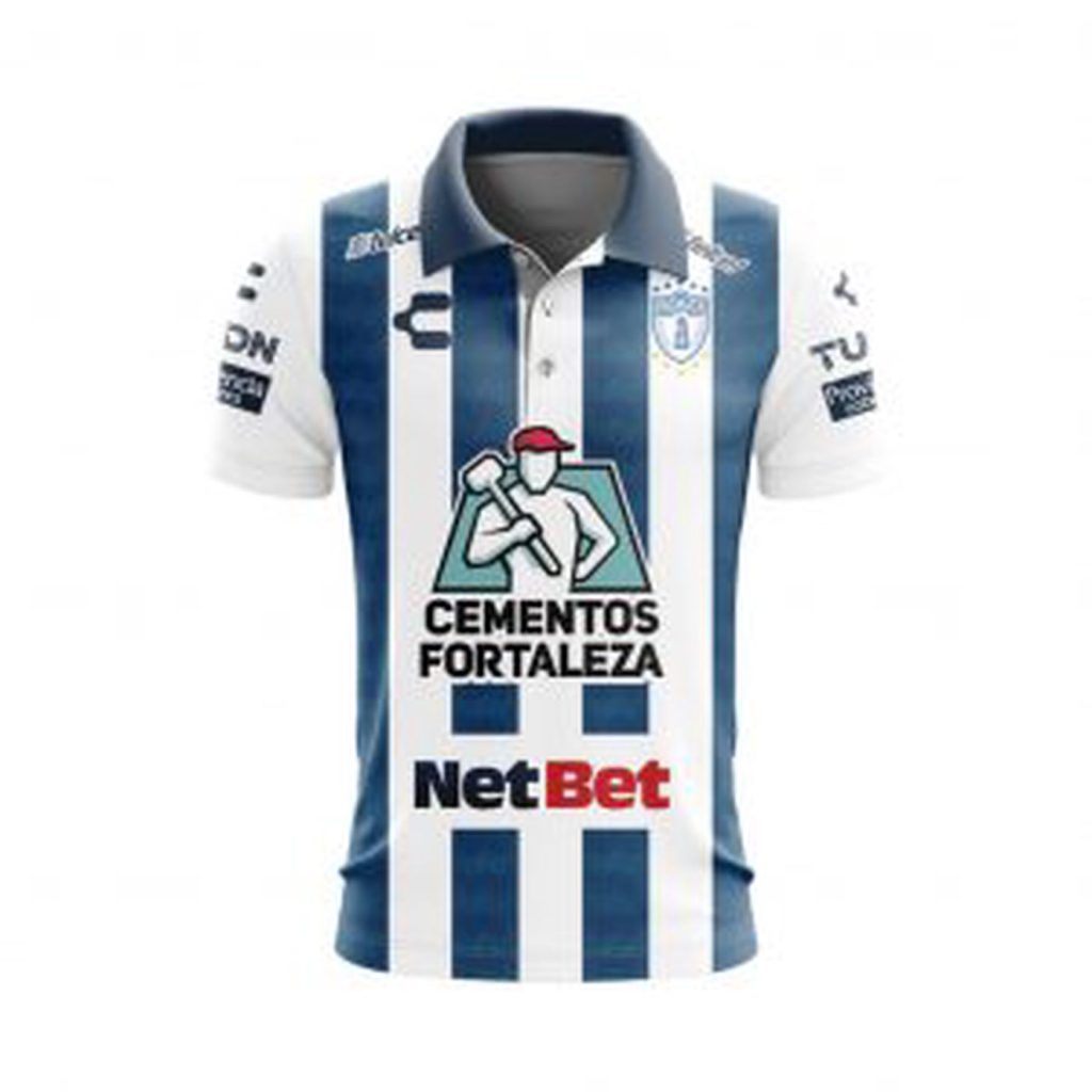Personalise Liga MX Club Pachuca 2021/22 Home Polo Personalise Liga MX Club Pachuca 2021/22 Home Polo
