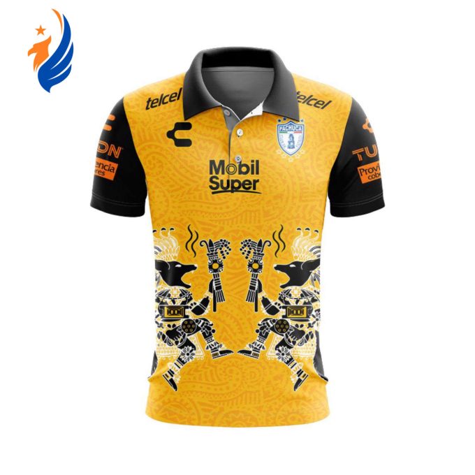Personalise Liga MX Club Pachuca Mix Aztec Culture Concepts Polo Gift for Men Women Personalise Liga MX Club Pachuca Mix Aztec Culture Concepts Polo Gift for Men Women