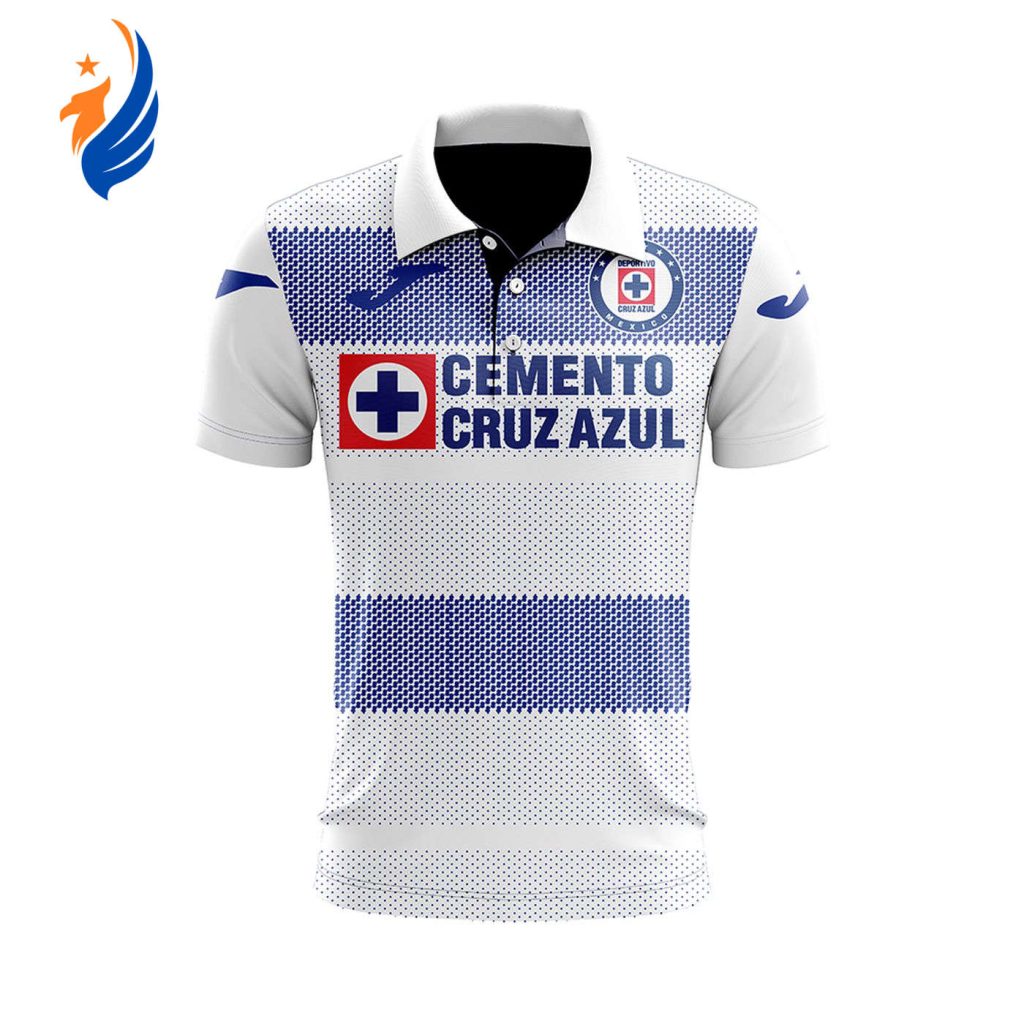 Personalise Liga MX Cruz Azul 2020/21 Polo Away Jerseys Personalise Liga MX Cruz Azul 2020/21 Polo Away Jerseys