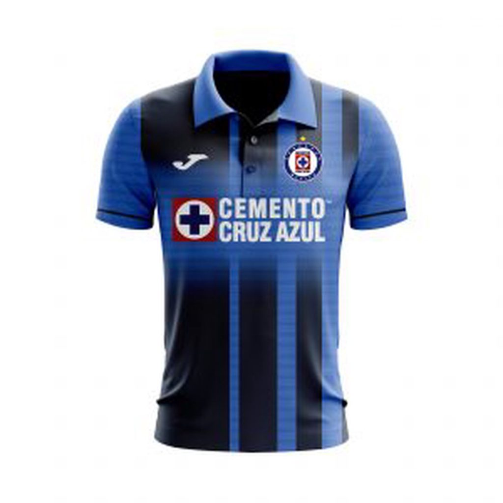 Personalise Liga MX Cruz Azul Polo 2021/22 Home Jersey Personalise Liga MX Cruz Azul Polo 2021/22 Home Jersey