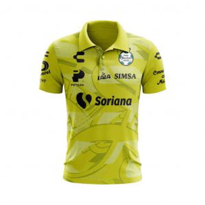 Personalise Liga MX Santos Laguna 2021/22 GK Away Polo