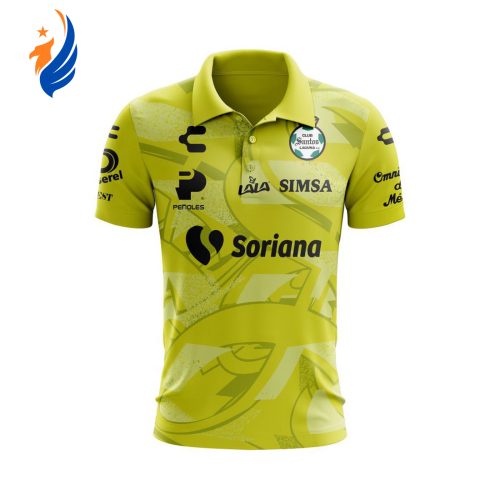 Personalise Liga MX Santos Laguna 2021/22 GK Away Polo