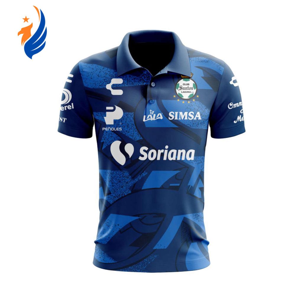 Personalise Liga MX Santos Laguna 2021/22 Home Away Polo Personalise Liga MX Santos Laguna 2021/22 Home Away Polo