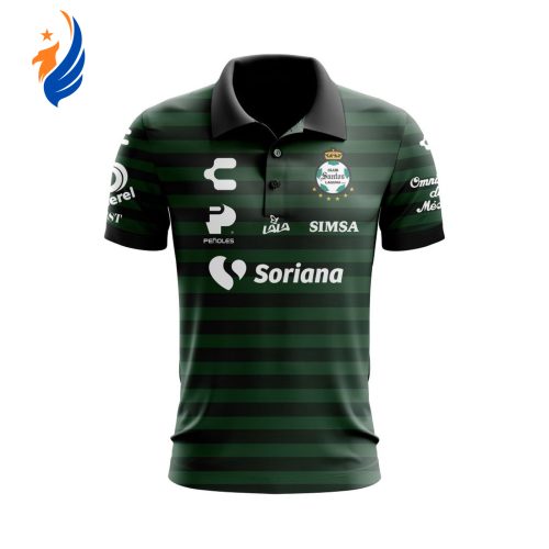 Personalise Liga MX Atlas Charly 2021/22 GK Polo Personalise Liga MX Santos Laguna 2021/22 Home Polo