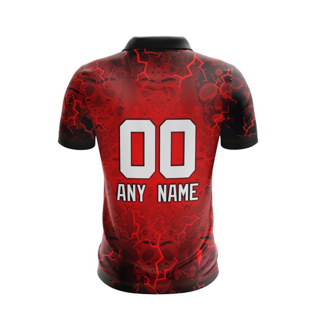 Personalize Liga MX Club Necaxa Celebrate Día De Los Muertos With Polo Special Edition Personalize Liga MX Club Necaxa Celebrate Día De Los Muertos With Polo Special Edition
