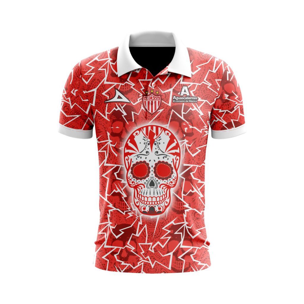 Personalize Liga MX Club Necaxa Celebrate Día De Los Muertos With Polo Special Edition Personalize Liga MX Club Necaxa Celebrate Día De Los Muertos With Polo Special Edition