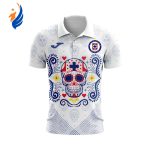 Personalize Liga MX Cruz Azul Celebrate Día De Los Muertos With Polo Special Edition Personalize Liga MX Cruz Azul Celebrate Día De Los Muertos With Polo Special Edition