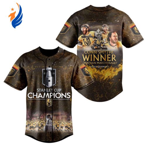 Vegas Golden Knights Conn Smythe Trophy Winner Jonathan Marchessault Baseball Jersey