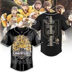 Vegas Golden Knights Stanley Cup Champions 2023 Black Baseball Jersey Gift for Men Women