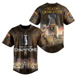 Vegas Golden Knights The REALM Is UKNIGHTED Baseball Jersey Vegas Golden Knights The REALM Is UKNIGHTED Baseball Jersey